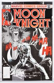 Marvel Comics Moon Knight #8 Cover Color Guide Art | Bruneau & Co. Auctioneers