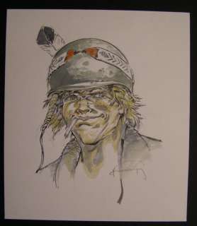 Hermann - Originele aquarel - Kurdy (2016) | Catawiki