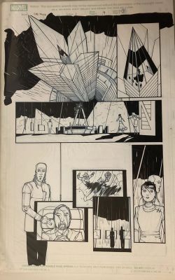 Juan Bobillo | She hulk issue 1, page 9 – 2005 | NRisso Art