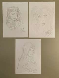 3 Wonder Woman sketches | misc / divers