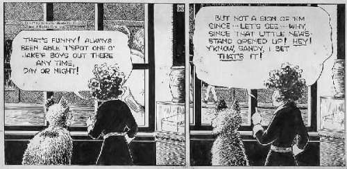 93: Harold Gray Little Orphan Annie 6/10/67 | Russ Cochran