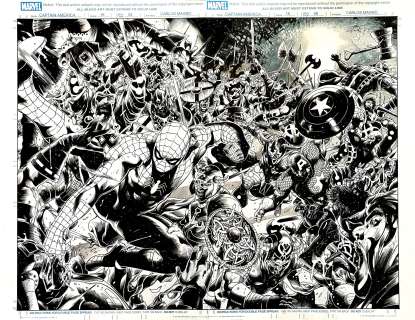 Carlos Magno | Captain America #16 Dps (Incredibly Detailed Spider-Man & Captain America Battle Shadow Asgardians!) | Romitaman