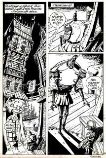 FOERSTER Philippe - Planche originale 17 de PINOCCHIO