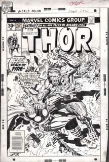 Jack Kirby - Thor 252 Cover