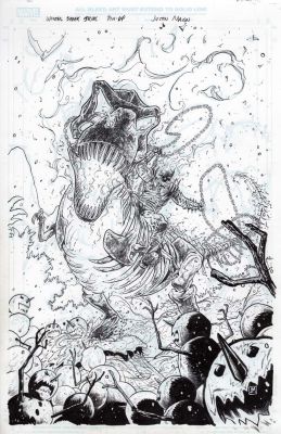 Justin Mason | Marvel Winter Break Special Pin-Up | Essential Sequential