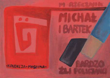 Michał i Bartek. Bardzo źli policjanci – okładka | ArtKomiks