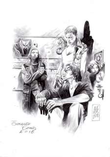 Alessio Fortunato - Dampyr, Tesla e Kurjak per Taranto Comics 2016