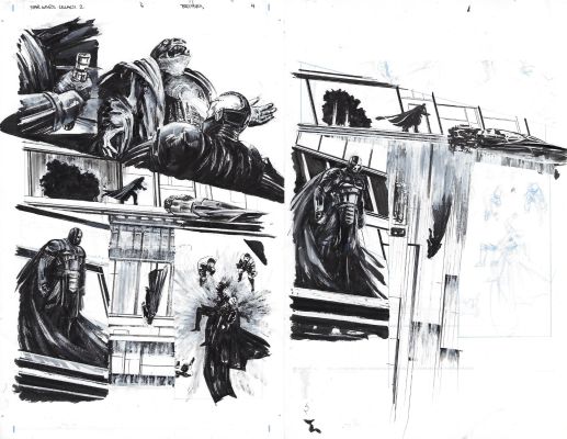 Brian Thies | Star Wars Legacy Issue 06 Page 04 | Splash Page