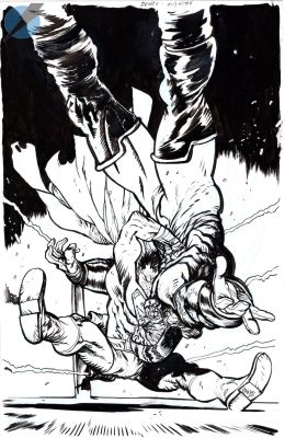 Daniel Warren Johnson - Dc K.O. Issue 1 Page Cover