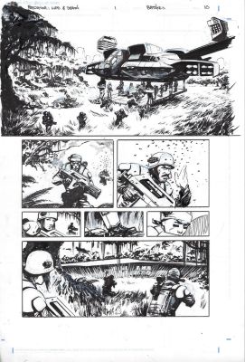 Brian Thies | Predator Life And Death Issue 01 Page 10 | Splash Page