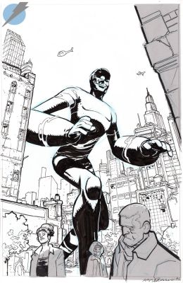 Riley Rossmo | Absolute Martian Manhunter Issue 6 Page Cover | Felix Comic Art