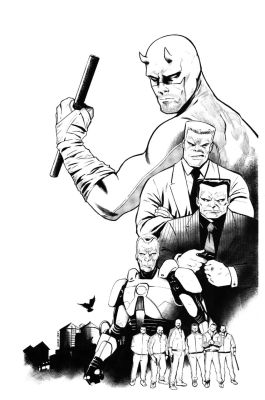 Lee Garbett | Daredevil #6 - Cover Art - Original Art | Lee Garbett