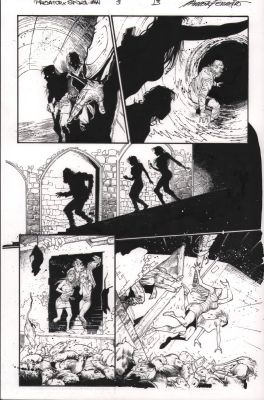 Jay Leisten | Predator Vs Spider-Man #3 P.13 - Into the Rat Dungeon - 2025 | Anthony’s Comic Book Art