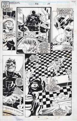 Scott McDaniel | Daredevil 312 Page 25 | Panel Page Art