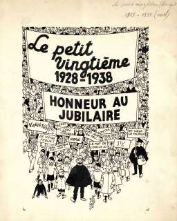 Hergé | LE PETIT VINGTIÈME | Sotheby’s