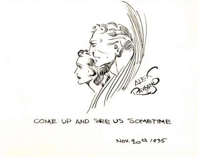 Alex Raymond Flash Gordon | Come up and see us sometime | Little Nemo