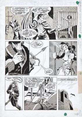 Paul Gulacy | Gulacy, Paul - Dracula Lives Magazine #9 Last Pg, Dracula Loses a Bride | Cool Lines Art