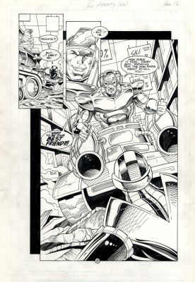 Paul Abrams John Strangeland | Prototype - 1995 Ultraverse / Malibu Issue 18 Page 12 | Catskill Comics