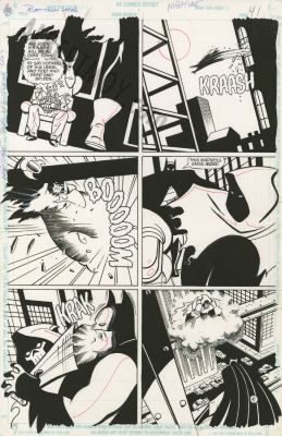 Mike Parobeck | Batman: Mask of the Phantasm Page 41 | Albert Moy