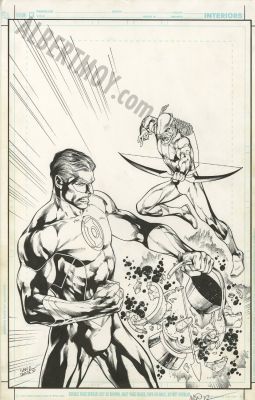Ivan Reis | Fringe Issue 6 Page Cover | Albert Moy