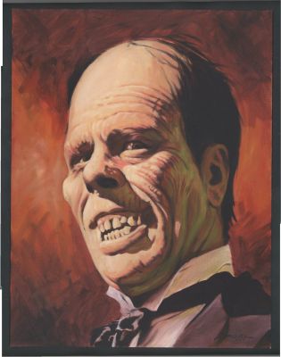 Don Marquez | Excellent Painting of Lon Chaney As the Phantom of the Opera By Don Marquez - Large | Koch Comic Art