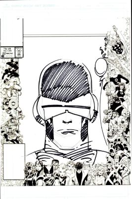 Walt Simonson | Cyclops Pinup (2019) | Romitaman