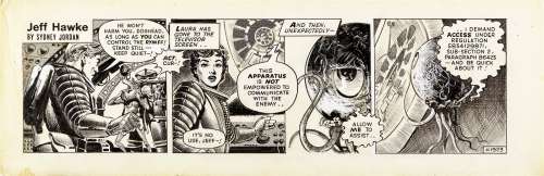 Jordan Sydney - "Jeff Hawke - Overlord", 1960 | Urania Casa d’Aste