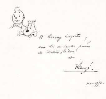 Hergé | Tintin, on a marché sur la lune (B38 bis) agrémenté… | Septimus