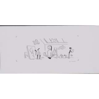 PETIT-ROULET Philippe (Né en 1953) " Atelier ". Dessin… | Tajan