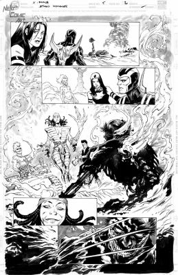 Jethro Morales | X-Force Test Page 2 Issue 1 Page 2 | Next Comic Art