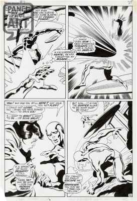 John Buscema | Silver Surfer 7 Page 30 | Panel Page Art