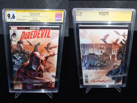 Felipe Massafera | Daredevil #600 Cgc 9.6 Wraparound Cover Painted Art - Signed - 2019 | Anthony’s Comic Book Art