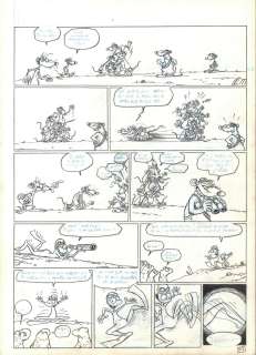 David Edouard | PLANCHE ORIGINALE N°21 TOME 1 de RAT’S En partance pour nulle part | Galerie Napoléon