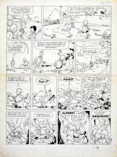 Greg, Michel (1932-1... | Zig et Puce. Le voleur fantôme. Encre de Chine pour... | Coutau Bégarie