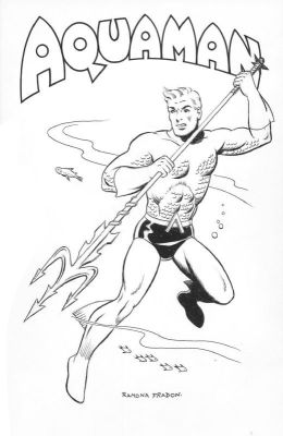 Ramona Fradon Jack Morelli | Aquaman with Title | Catskill Comics