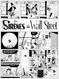 Le Gall | Yoyo, planche n°1 Ã  l’encre de Chine de l’épiso… | Banque Dessinée