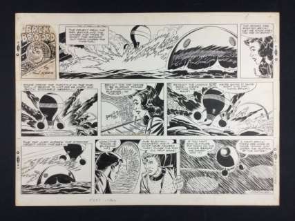 Paul Norris Artwork - Brick Bradford - (1965) | Catawiki