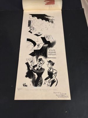 1930S W. BOLTE GIBSON STATE INSANE ASYLUM ORIGINAL ARTWORK WITH COLOR FINISH | eBay US (Buy It Now)