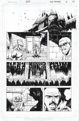 Maxi Dallo | Lost Fantasy Issue 06 Page 01 | Splash Page