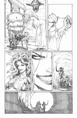 Diego Bernard | Lady Death: Diabolical Harvest Issue 22 Page 30 | ComiConArt