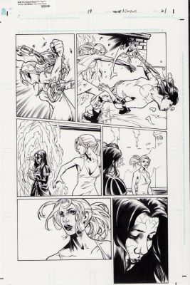 Karl Moline | Buffy the Vampire Slayer #19 Pg.21 - Interior Page | Anthony’s Comic Book Art