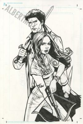 Rebekah Isaacs | Angel And Faith- Ashcan | Albert Moy