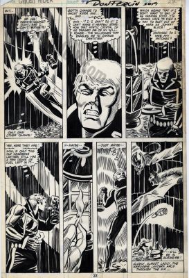 Don Perlin | Ghost Rider Issue 48 Page 22 | Albert Moy