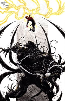 Tek Javier | Venom Vs Miles | Next Comic Art