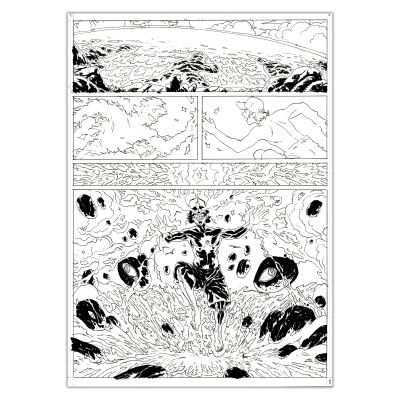 Jérémie Gasparutto | Le chemin derrière la maison - Planche originale 134 | Achetez de l’Art