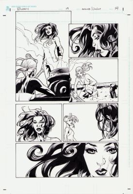 Karl Moline | Buffy the Vampire Slayer #19 Pg.14 - Interior Page - 2000 | Anthony’s Comic Book Art