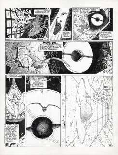 MÅ“bius - MOEBIUS - L‘incal lumière - planche originale 46