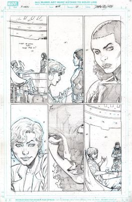 Netho Diaz | X-Men Issue 28 Page 18 | ComiConArt