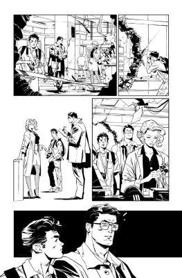 Jorge Jimenez | Superman / Spider-Man Page 04 | ComiConArt