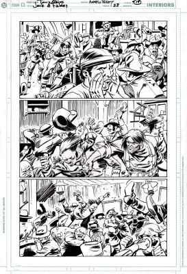 Andrew Pepoy, Tony Akins - Jack of Fables #23 P 14 (Werewolf Story!) 2008